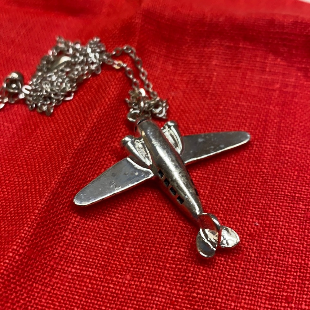Airplane Necklace